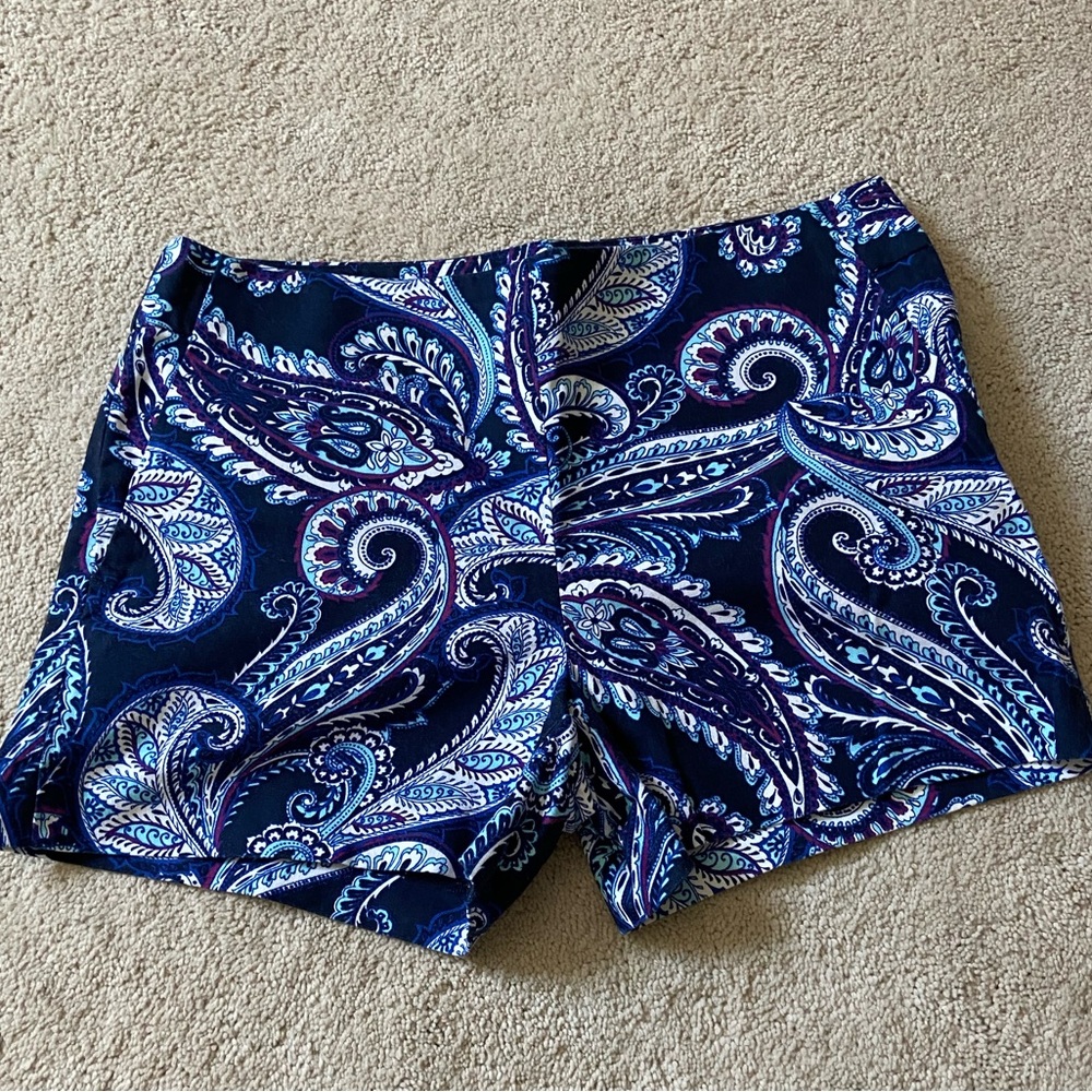 Banana Republic Paisley Shorts